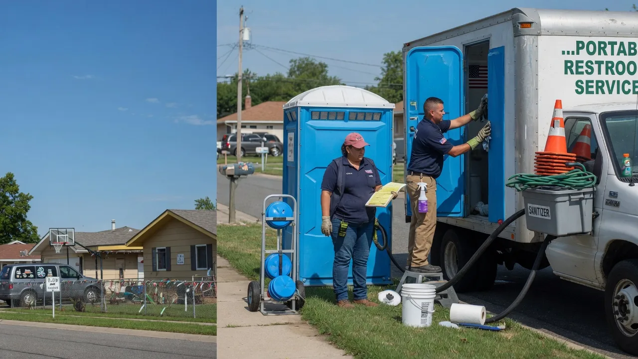 Portable Toilet Rental in Meridianville, AL near me